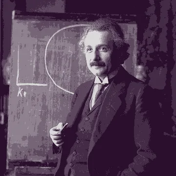 Porträt Albert Einstein