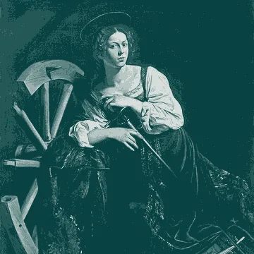 Porträt Heilige Katharina