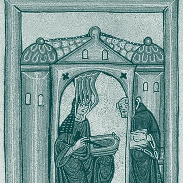 Porträt Hildegard von Bingen