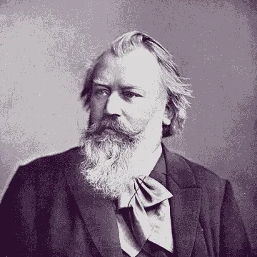 Porträt Johannes Brahms