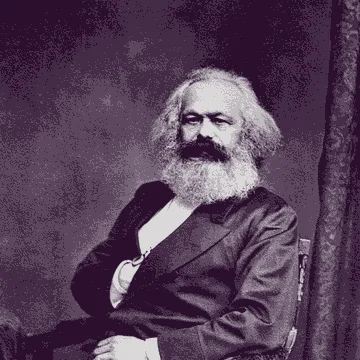 Porträt Karl Marx
